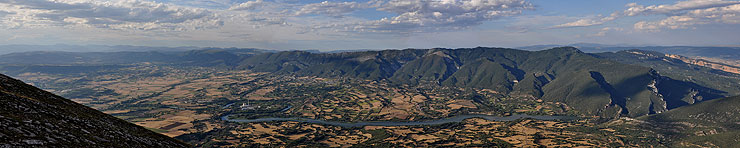 Vista panorámica del Valle de Tobalina