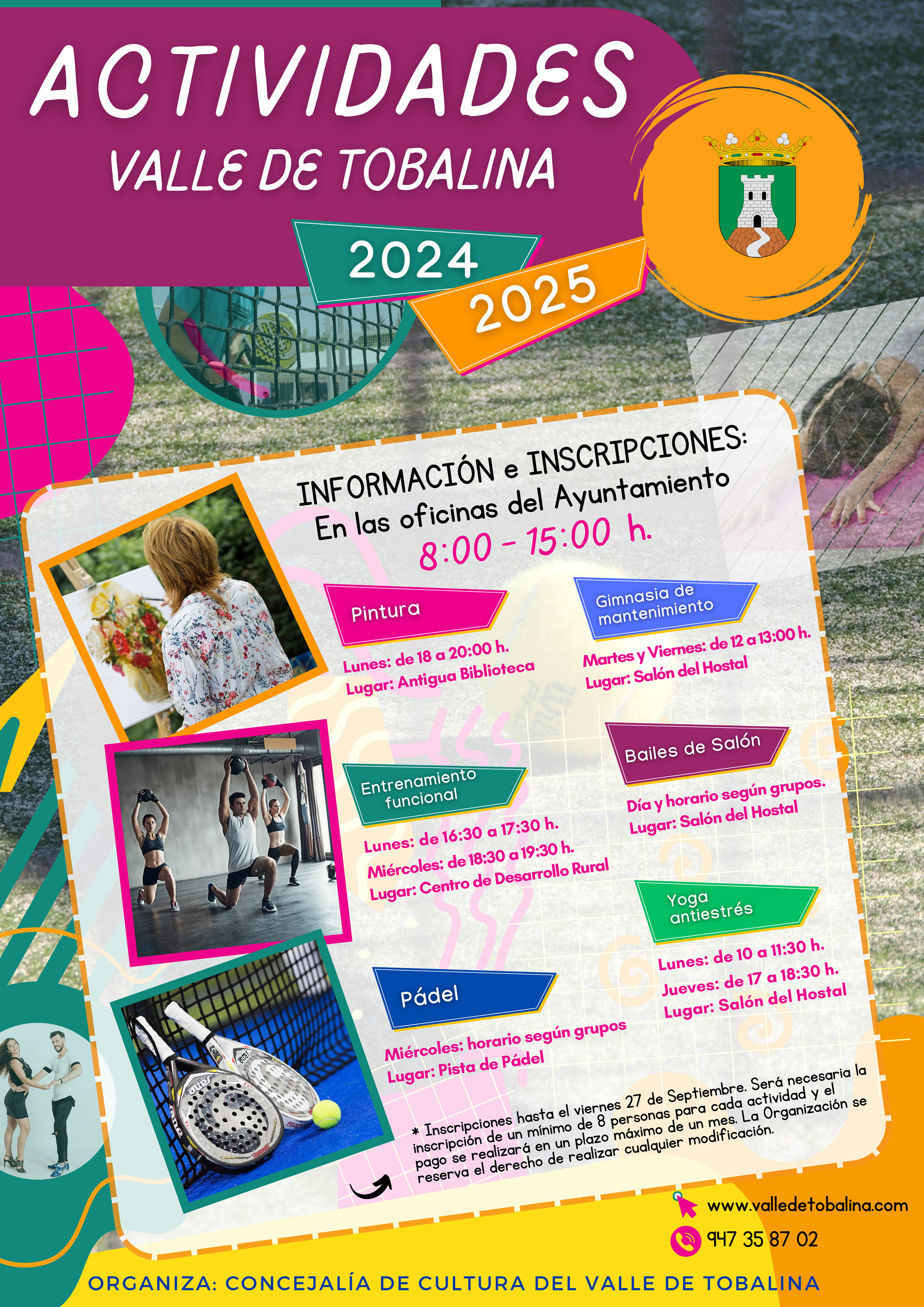 Actividades Valle de Tobalina 2024 - 2025