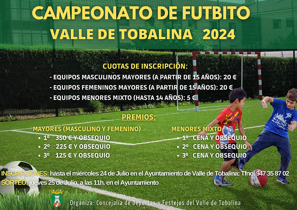 Campeonato de Futbito Valle de Tobalina 2024
