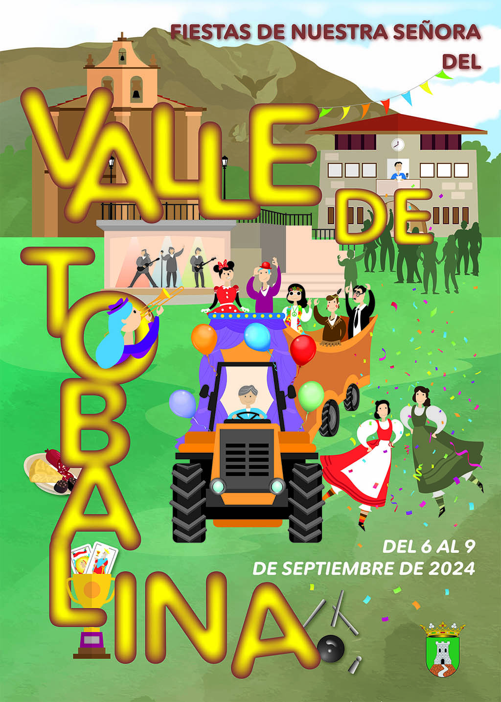 Ganadora del Concurso "Cartel Fiestas Valle de Tobalina 2024"