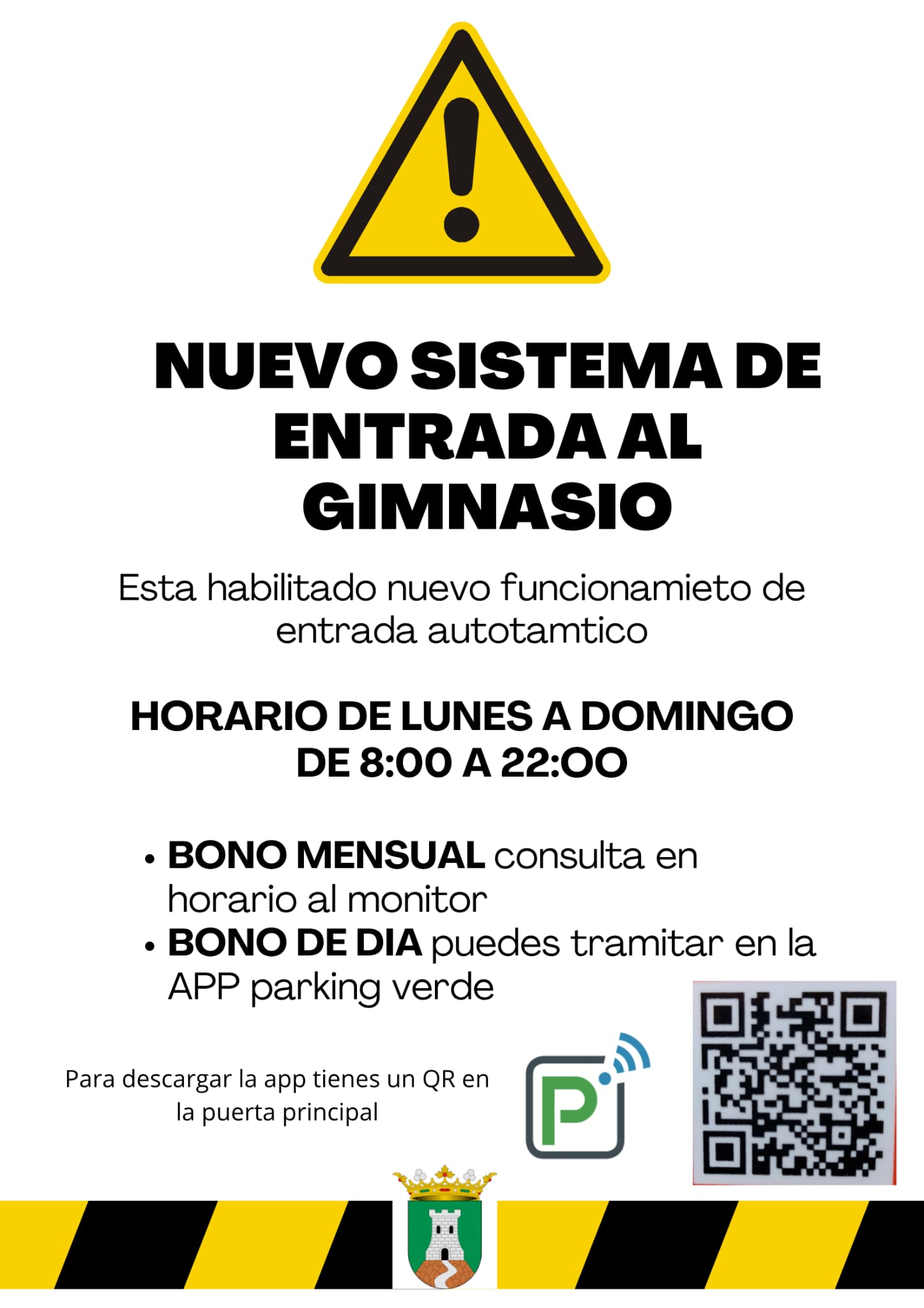 Nuevo Sistema de Entrada al Gimnasio
